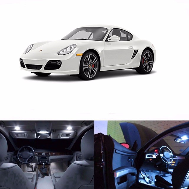 LED Lights Interior Package Kit For Porsche Cayman (12 LEDs White) eBay