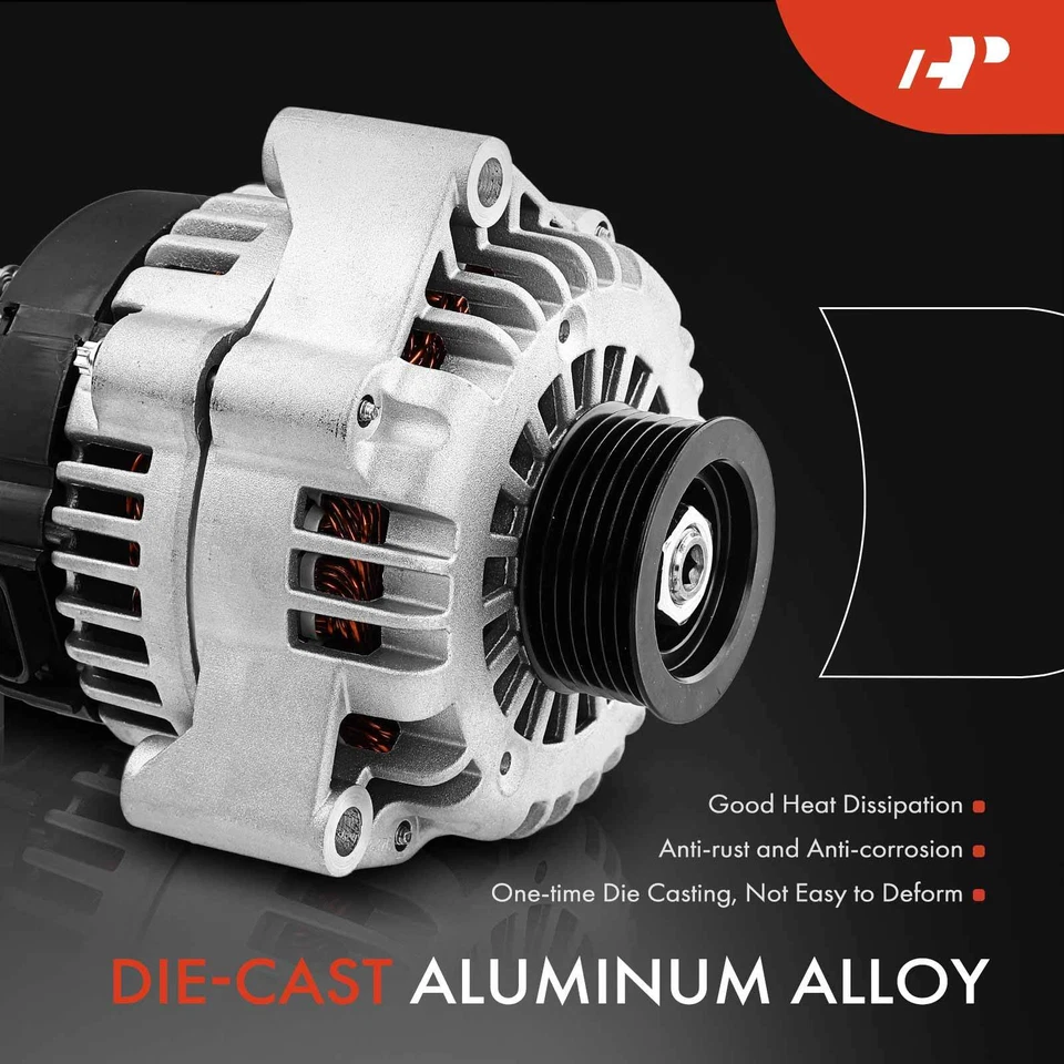 A-Premium Alternator for Chevrolet C4500 Kodiak 2001-2005 B7 GMC B7 8.1L 105 Amp - Image 4 of 4