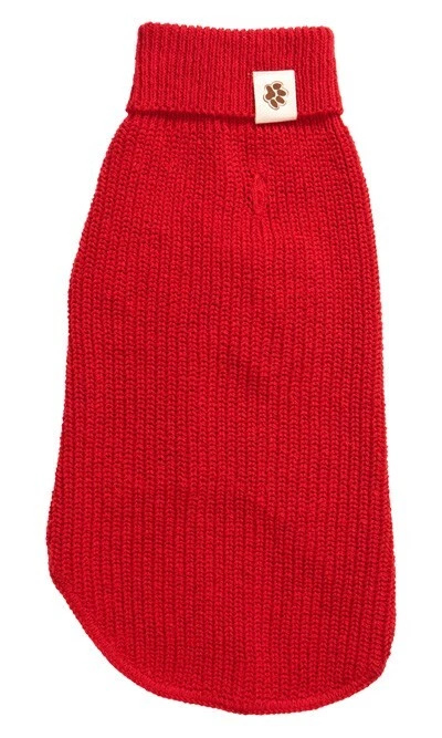 ¡NUEVO! Suéter West Paw Perro - Rojo - Talla 18 - Hecho en EE. UU. Foto 3 de 4