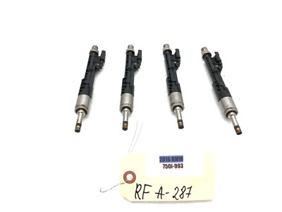 2016-2019 BMW 750i G12 4.4L FUEL INJECTORS X4 OEM