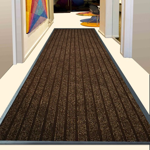 Large Door Mat Back Barrier Non Slip Heavy Duty Rubber Kitchen Hallway Floor Rug - Picture 12 of 41