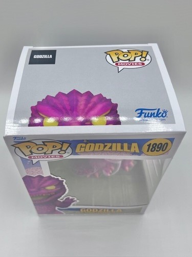 Funko POP! Premium: Godzilla Retro Futurism Art - Godzilla (Rosa) #1890 - NUEVO - Imagen 5 de 7