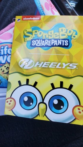 Nickelodeon Heelys Spongebob Pro 20 Low Profile Wheels Skate Shoes W6/youth 5 - Picture 7 of 10