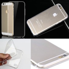 Ultra Thin Clear Soft Silicone Gel TPU Case Cover Skin For iPhone