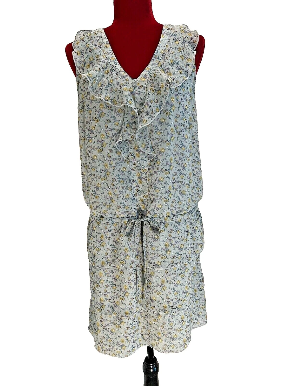 Vestidos Informal Floreado Poliéster Mossimo