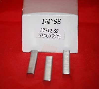 Graffette C04 In Acciaio Inox 1/4" - 10.000 Pezzi Per Punti Senco, Bostitch E Simili