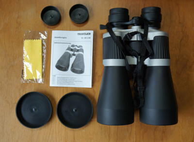 TRAVELER ZOOM FERNGLAS 10-30x60, NEU MIT TASCHE