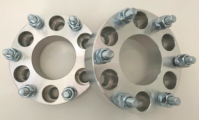 2pc 1.5 WHEEL adapters ChevyTrailblazer SSR GMC Envoy Olds Bravada 6x5 to 6x5.5
