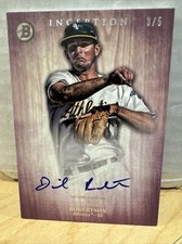 2014 Bowman Inception Purple Daniel Robertson 03/05 Auto SP Autograph #PA-DR