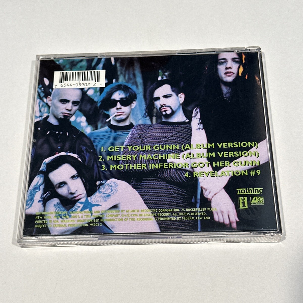Get Your Gunn [Maxi Single] by Marilyn Manson (CD, Jun-1994