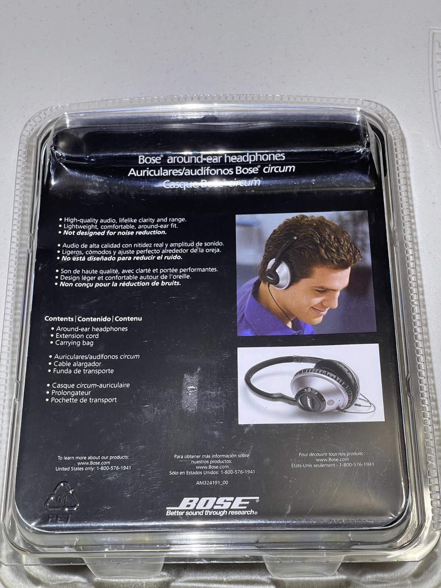 Bose TriPort Around-Ear AE Wired Headphones Headband Earphones