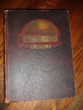 POST WWI1921 UNIVERSITY OF OKLAHOMA YEARBOOK SOONERS SORORITY FRATS MILITARY