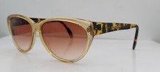 Vintage Colors In Optics Brown Tortoise Translucent Oval Sunglasses FRAMES ONLY