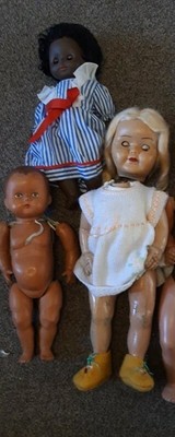 old plastic dolls