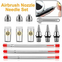 FüR Airbrush Spritzpistole 0,2 / 0,3 / 0,5Mm Airbrush NadeldüSen Ersatzteile Ce