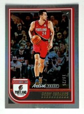 2022-23 Panini Hoops Artist Proof Silver #212 Drew Eubanks Trailblazers 19/25