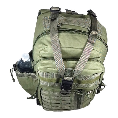 18" 1200cu.in. NexPak Tactical Sling Shoulder Hiking Backpack TL318 ODGN GREEN - Picture 4 of 12