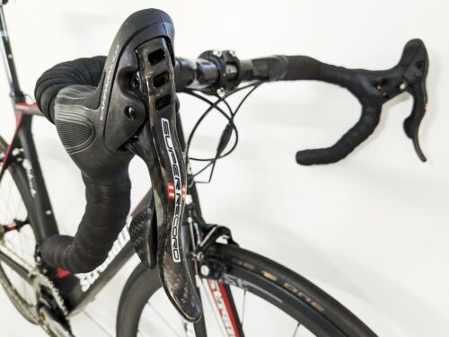58 M STRADALLI BITONTO CARBON FIBER ROAD BIKE BICYCLE CAMPY SUPER RECORD - Picture 3 of 11