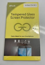 JETech Screen Protector for iPhone 11 Pro iPhone XS/X Tempered Glass 2-Pack NEW