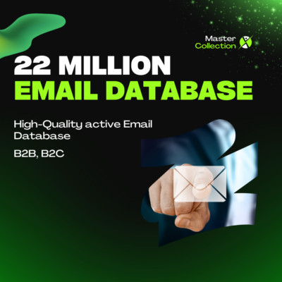 22 Million+ USA Email Database B2B & B2C | High-Quality Active Contacts | Lead G