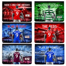 Personalised Football Passport Case Travel ID Card Holder Mens ALL TEAMS AF