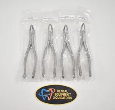 SET of 4 Dental Extracting Forceps #151S PEDO Cryer Forcep - Stainless #1273