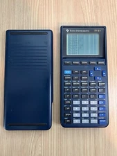 Texas Instruments TI-81 Graphing Calculator Cover Display Issue Read