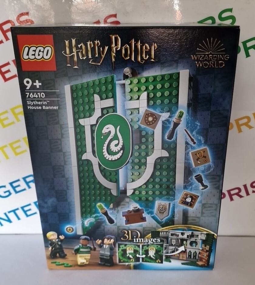 Lego Harry Potter Set 76410 Slytherin House Banner & Common Room - NEW & SEALED