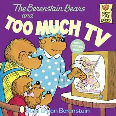 #ad The Berenstain Bears and Too Much TV Paperback By Berenstain Stan GOOD $4.08