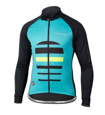 ETXEONDO Aplaus CYCLING JERSEY Long Sleeve BLUE