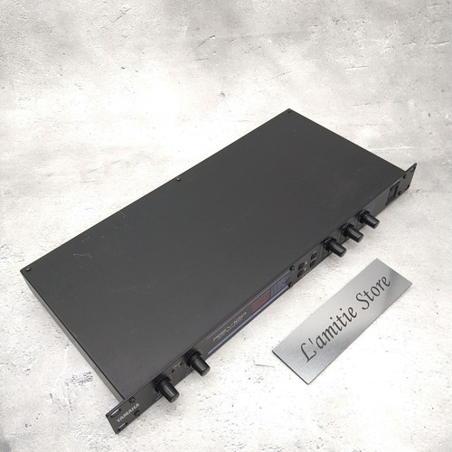 Yamaha REV100 Digital Reverberator Reverb Rack Effects Digital Japan Black Used - Picture 9 of 13
