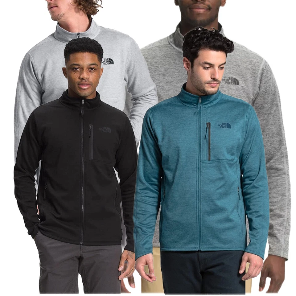 Chaqueta de hombre The North Face polar Canyonlands cremallera completa manga larga abrigo informal