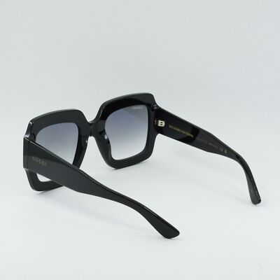 Gucci Women Sunglasses Black Grey Gradient Square GG1111S  display picture 1