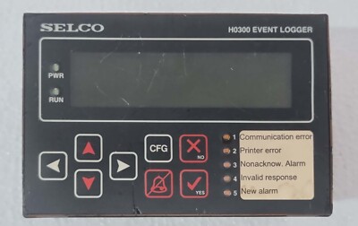 SELCO H0300 EVENT LOGGER Serial No.382866