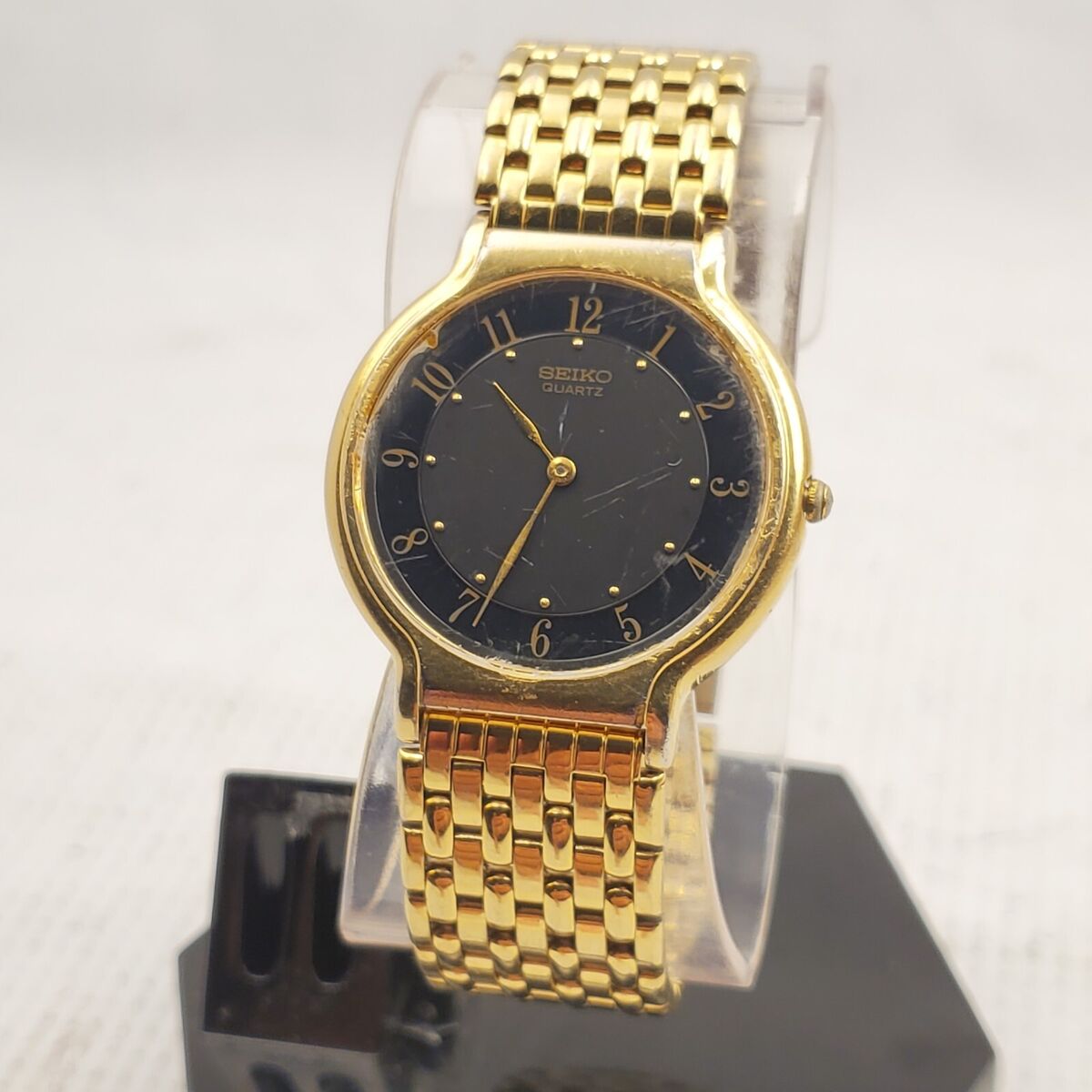 VINTAGE Seiko QUARTZ 5Y30-7029 GOLD TONE MEN'S WATCH NEW VINTAGE Seiko QUARTZ 5Y30-7029 GOLD TONE MEN'S WATCH NEW
