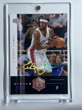 2004-2005 UPPER DECK RIVALS LEBRON JAMES PLATINUM #/23 #13 