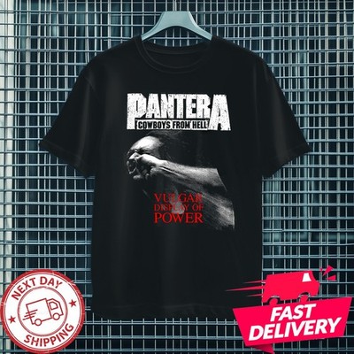 Pantera Vulgar Display of Power T-Shirt   Cowboys From Hell Metal Band Tee