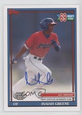 2021 Topps Pro Debut Auto Isaiah Greene #PD-173 Auto 0b3