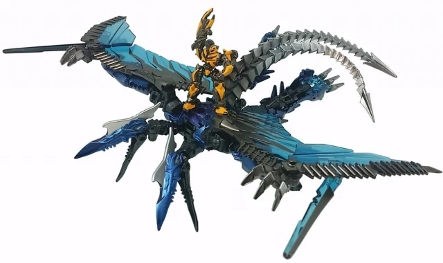 Transformers Movie 10th Anniversary MB-10 - Dinobot Strafe & Bumblebee in US - Image 2 of 4