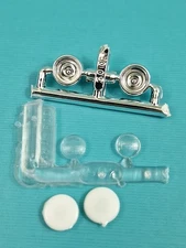Revell AMT Ertl Monogram MPC 1/25 Scale Model 1949 Ford Headlight Trim Lenses