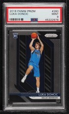 2018-19 Panini Prizm Luka Doncic #280 PSA 9 MINT Rookie RC fm0