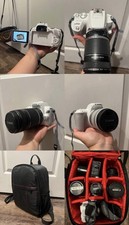 Canon EOS 250D Rebel SL3 Camera With 5 Lenses