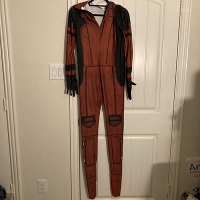 Deadpool Adult Costume Bodysuit Cosplay Men's Size Large