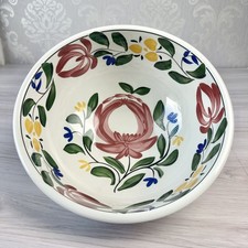 Large Portmeirion Welsh Dresser Serving Bowl 11.25" A Menna Britain 1992 Vintage