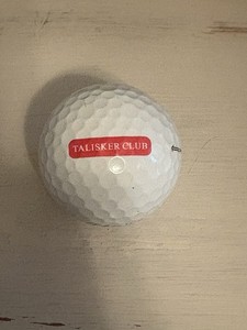 Talisker Club Souvenir Golf Ball. Titleist Pro V1x Practice Ball