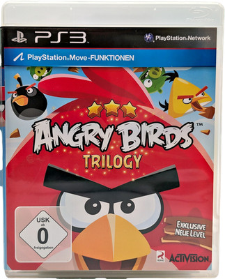 Angry Birds Trilogy PlayStation 3 PS3 Gut Disc in OVP mit Anleitung