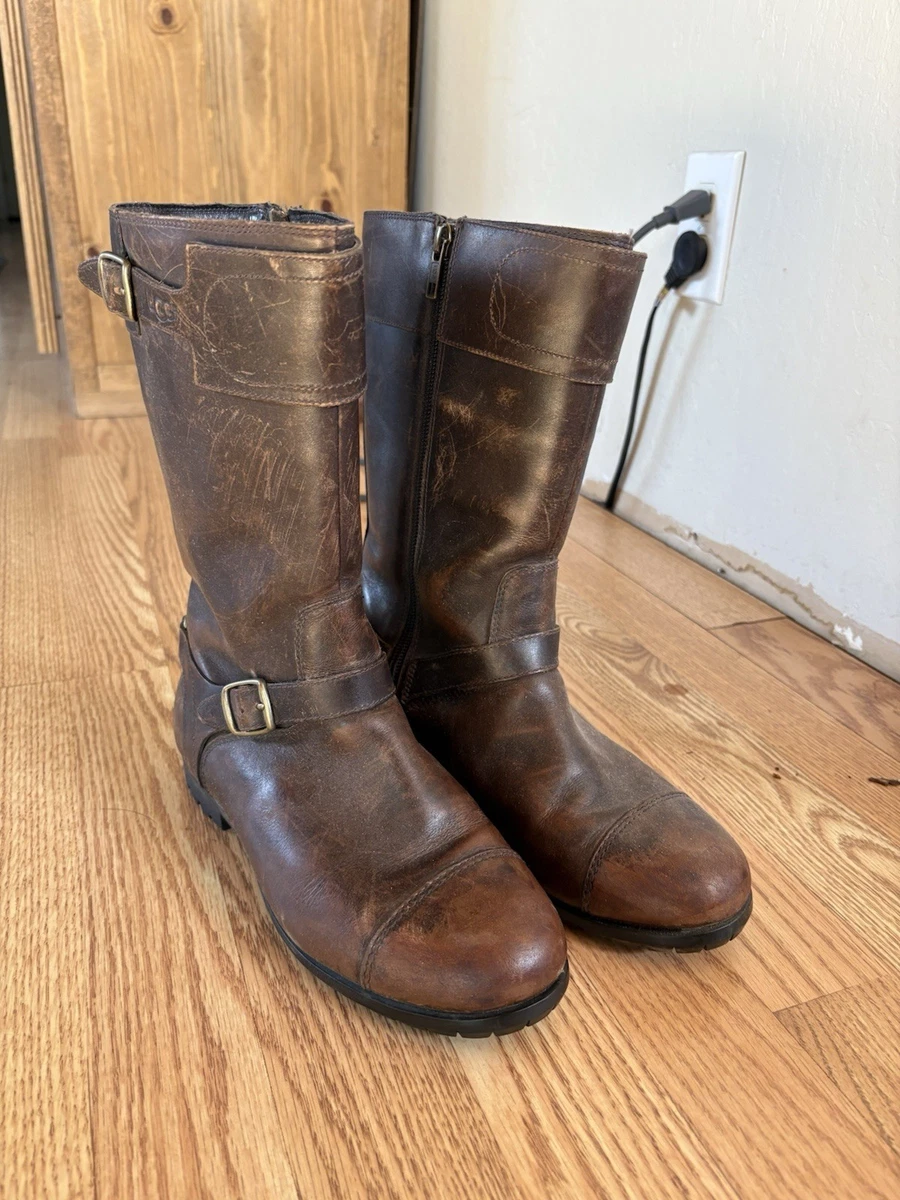 UGG Buckle Men's Biker for Sale | Shop New & Used Men's Boots | eBay