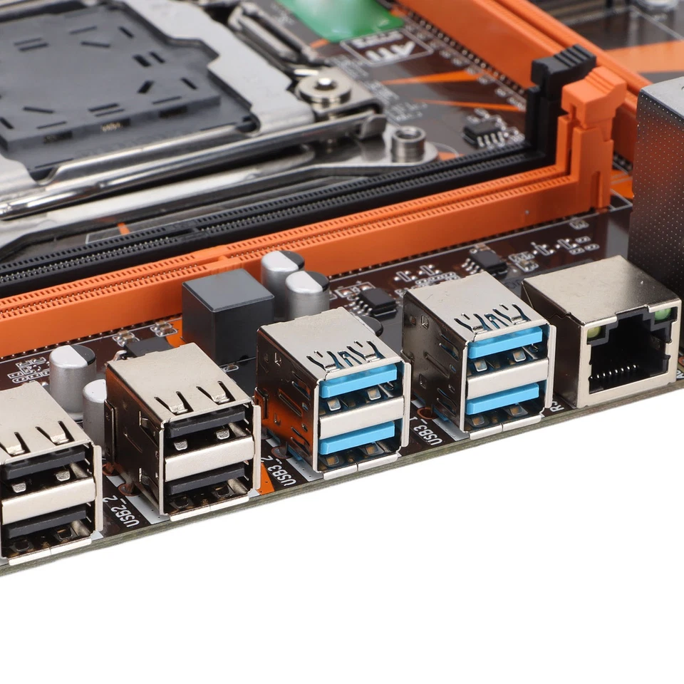 Pc Motherboard 4 Channel Ddr4 Lga2011‑3 Pci‑E M.2 Slot High Speed Des SPC - Image 2 of 4