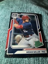 2026 Donruss Aidan Miller Black Velocity SSP Optic Rated Prospects /39 Bookend