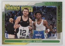 2020-21 Panini NBA Hoops Jersey Swap Winter Ja Morant Luka Doncic #7 07qd